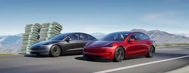 Hvor meget koster den billigste Tesla - Tesla3